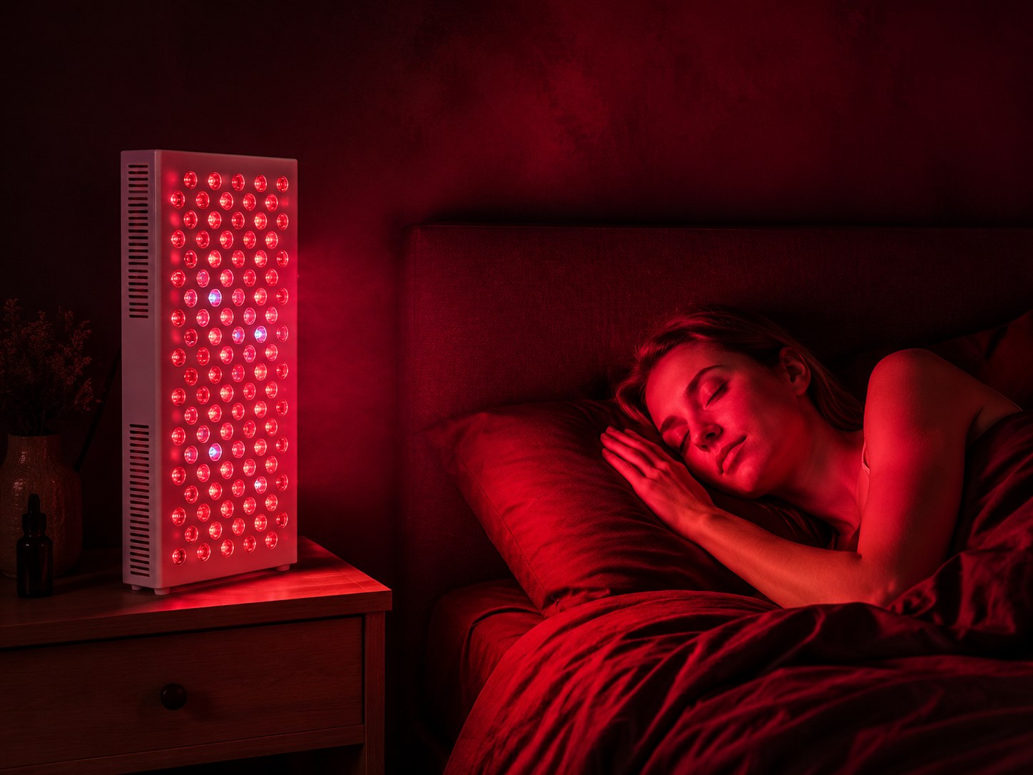 SunGlow EW500 PLUS Light Therapy Panel – 8 Wavelengths, Smart Touch Screen, 145 mW/cm²