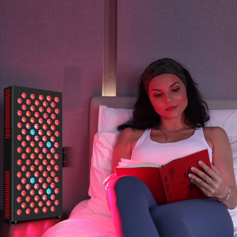 SunGlow EW500 PLUS Light Therapy Panel – 8 Wavelengths, Smart Touch Screen, 145 mW/cm²