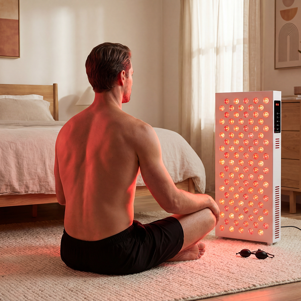 SunGlow EW500 Red &amp; Near-Infrared Light Therapy Panel – 172 mW/cm², 4 Wavelengths