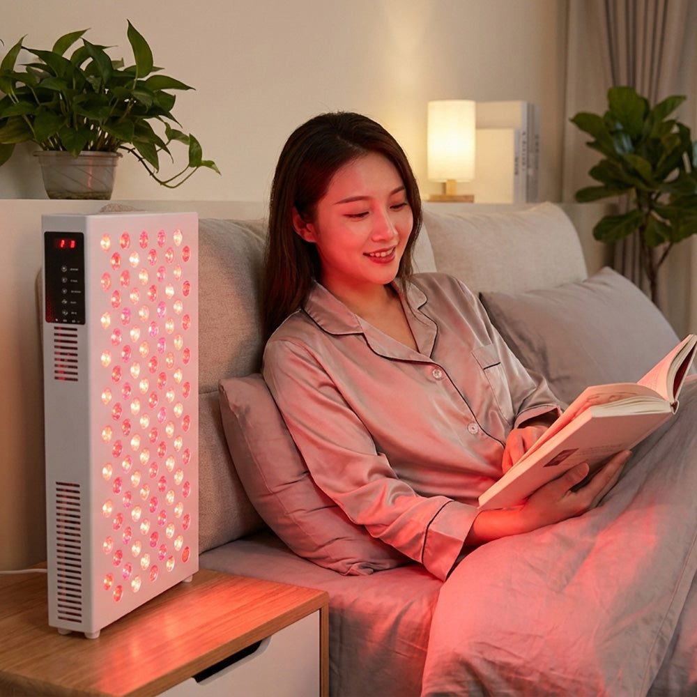 SunGlow EW500 Red &amp; Near-Infrared Light Therapy Panel – 172 mW/cm², 4 Wavelengths