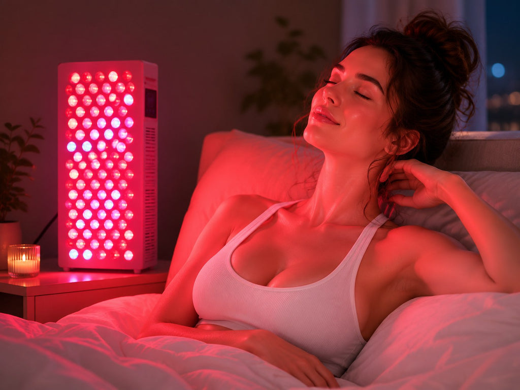 SunGlow EW500 PLUS Light Therapy Panel – 8 Wavelengths, Smart Touch Screen, 145 mW/cm²