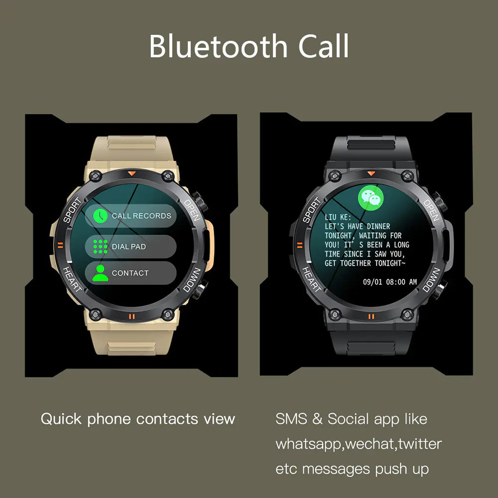 Men's Smart Watch with Bluetooth Calling & Fitness Tracker - 1.39" HD Display, 100+ Sports Modes, Waterproof Activity Tracker | Ultimate Smartwatch for Android & iOS