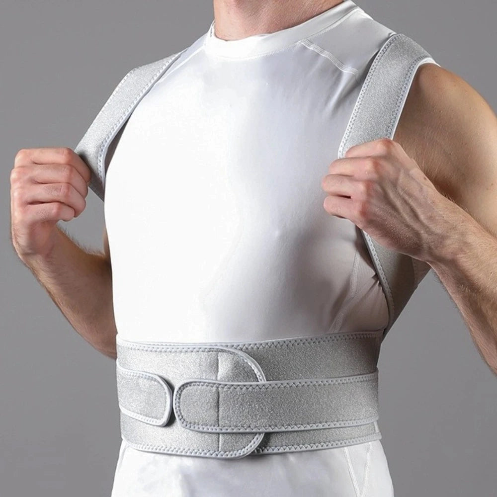 Adjustable Back Posture Corrector Breathable Ergonomic Anti-camel Correction Belt Comfortable Sitting Posture Corrector Exercise