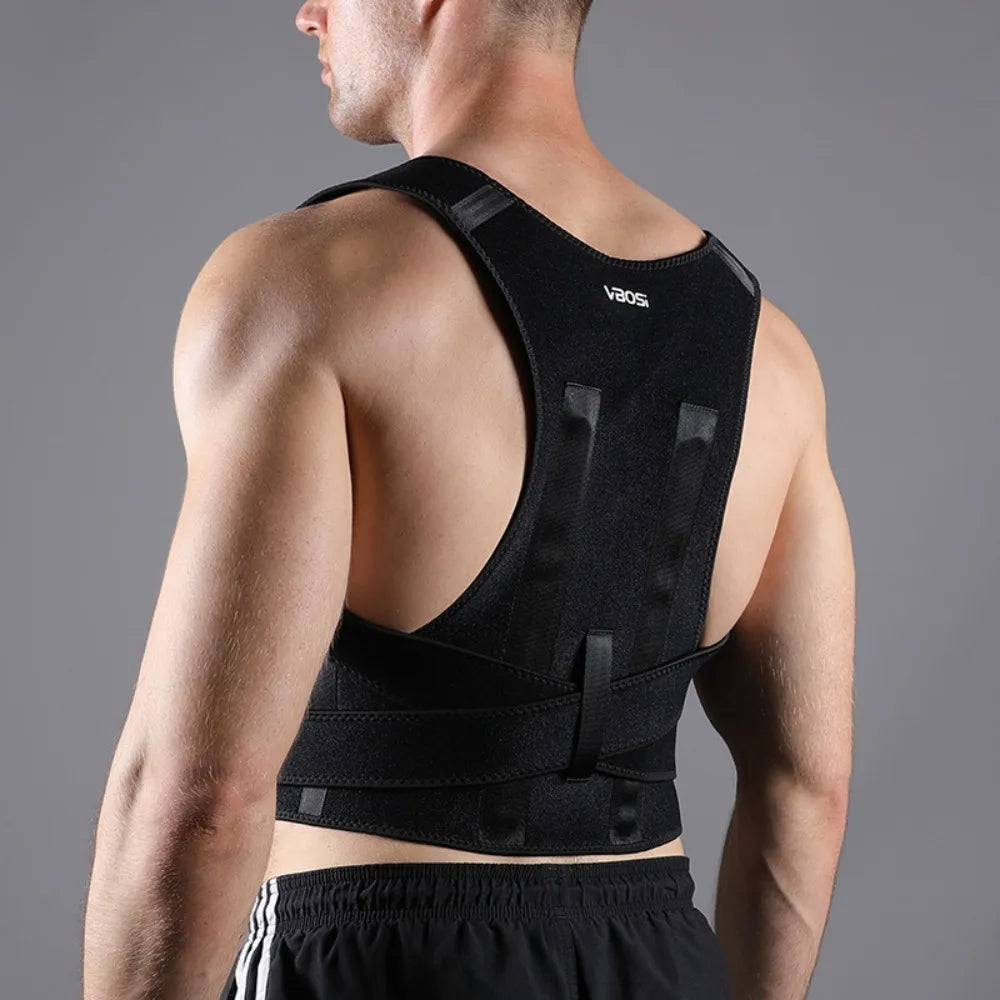 Adjustable Back Posture Corrector Breathable Ergonomic Anti-camel Correction Belt Comfortable Sitting Posture Corrector Exercise