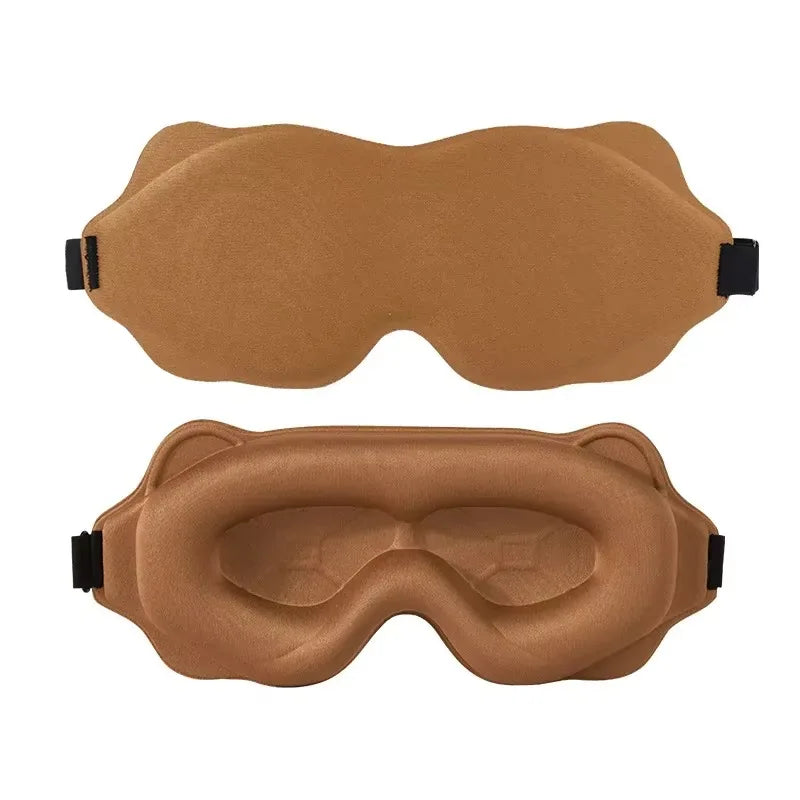 3D Sleeping Mask Memory Foam Block Out Light Sleep Mask Eye Shade Blindfold for Eye Sleep Masker Sleeping Aid Face Mask Eyepatch