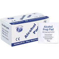 100pcs Portable Alcohol Prep Pads Disinfectant Swabs Wipes Cleaner 70% Alcohol Content Suitable for Mobile Phone Cleaning