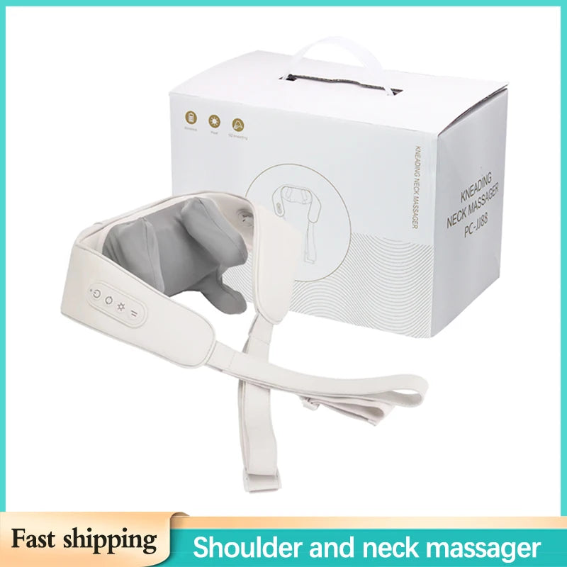 Electric Neck and Shoulder Pain for Spinal Pain Hot Compress Soothing Massage Neck Muscle Relaxation Massage Shawl