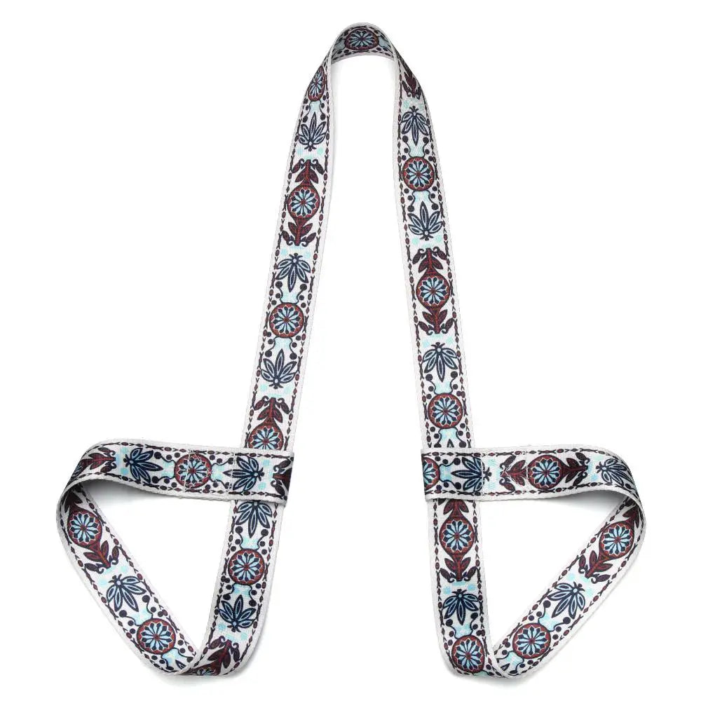 Yoga Mat Strap Belt Adjustable Sports Sling Shoulder Carry Strap Belt Exercise Stretch Fitness Equiment Elastic Yoga Belt Hot