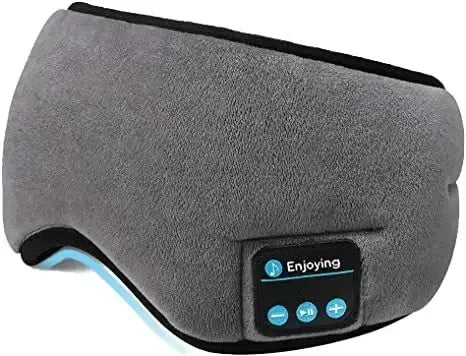 Bluetooth 5.0 Eye Mask Music Play Sleeping Headphones Soft 3D Answering Phone Calls Wireless Sleep Goggles for Sleep Headphones