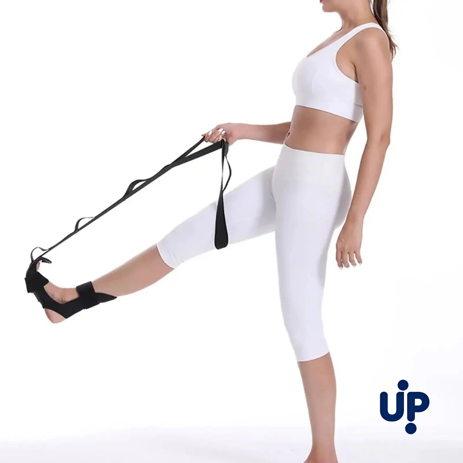 Yoga stretching belt, segmented stretching belt, 7-level adjustable stretching belt for yoga exercise and training