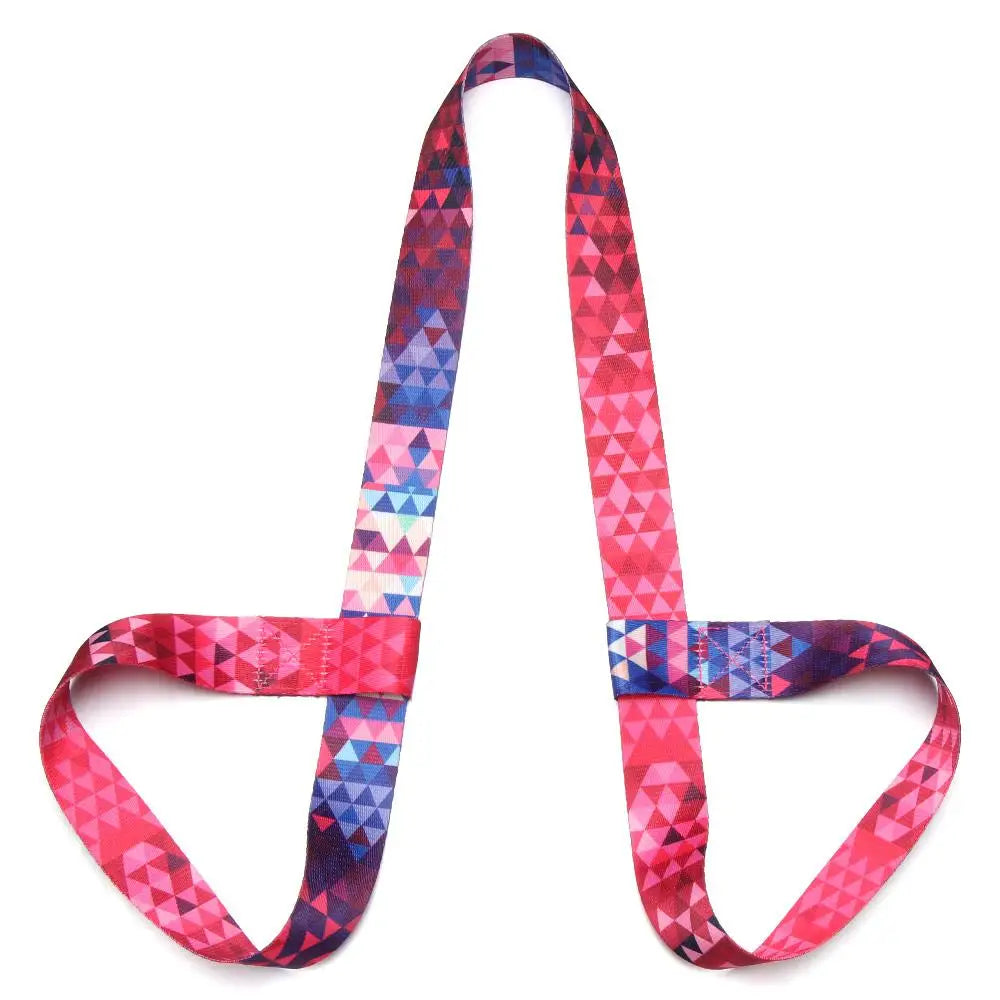 Yoga Mat Strap Belt Adjustable Sports Sling Shoulder Carry Strap Belt Exercise Stretch Fitness Equiment Elastic Yoga Belt Hot