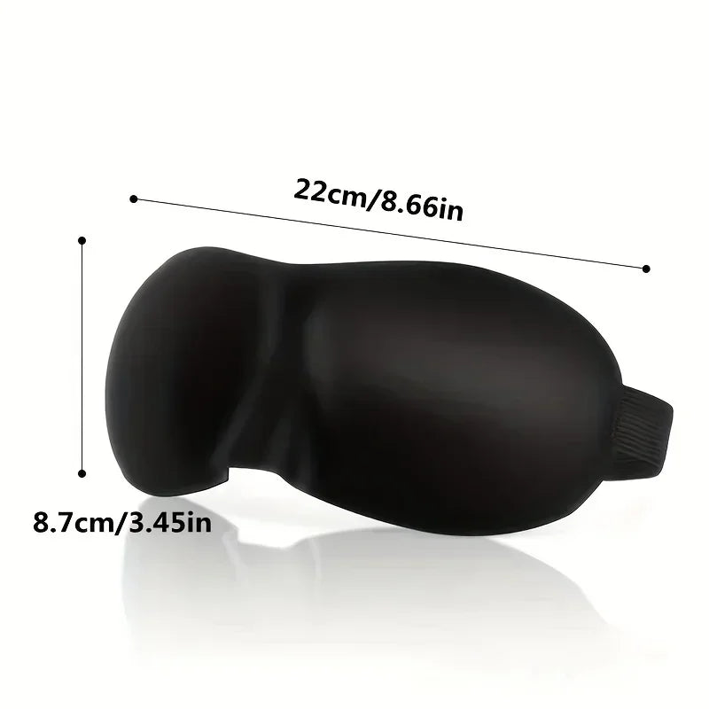 3D Sleeping Mask Eyepatch Block Out Light Soft Paded Sleep Rest Relax Aid Cover Patch Blindfold Face Shade Eyeshade Eyes Patchs